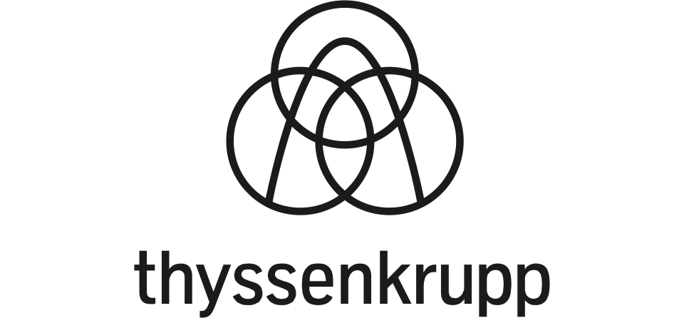 Wortbildmarke von Thyssenkrupp