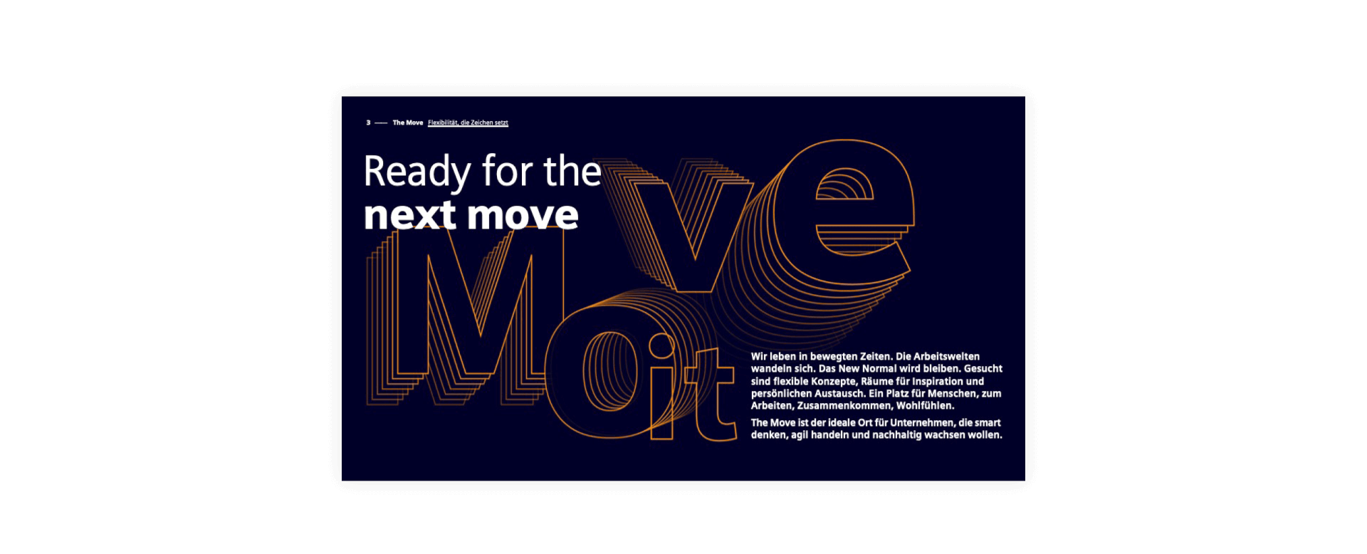 Auszug Seite Vermarktungsexposé von haefelinger design für Siemens The Move