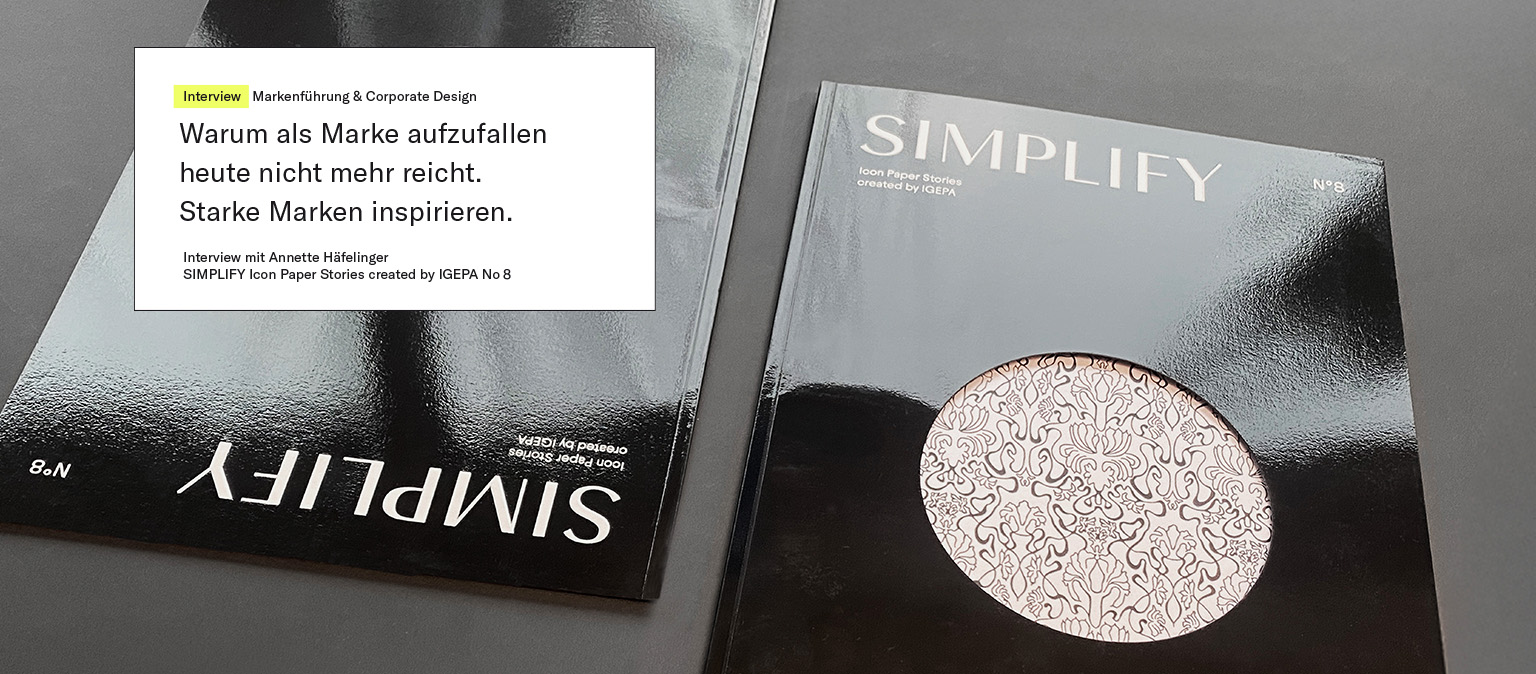 Teaserbild Interview SIMPLIFY Icon Paper Stories created by IGEPA No 8